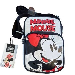 Primark Minnie Mouse Crossbody Bag - Black, White, Red